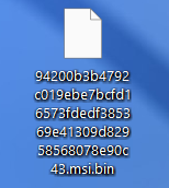 msi file initial