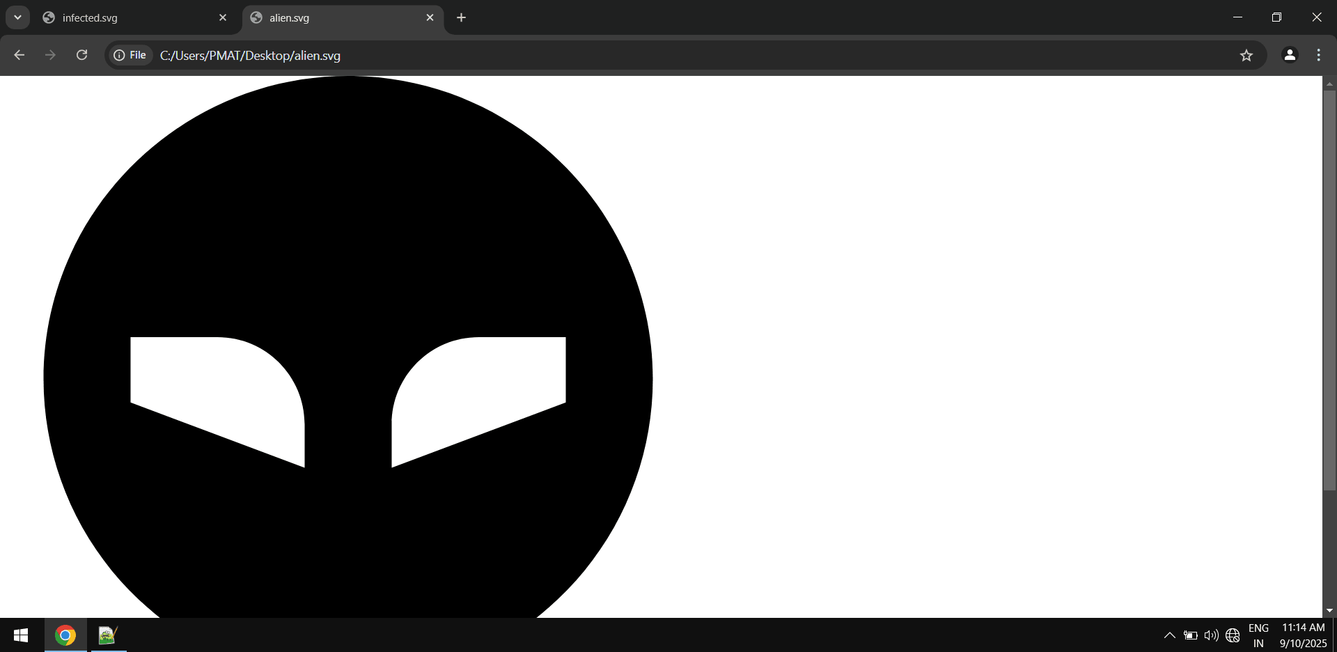 sample svg in browser